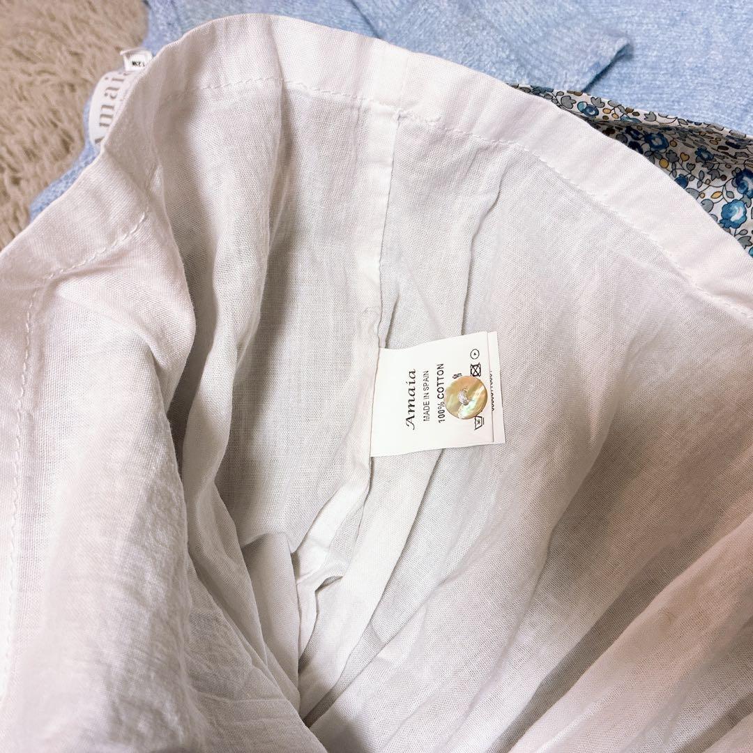 アマイアロンドン　花柄ワンピースとカーディガンセット