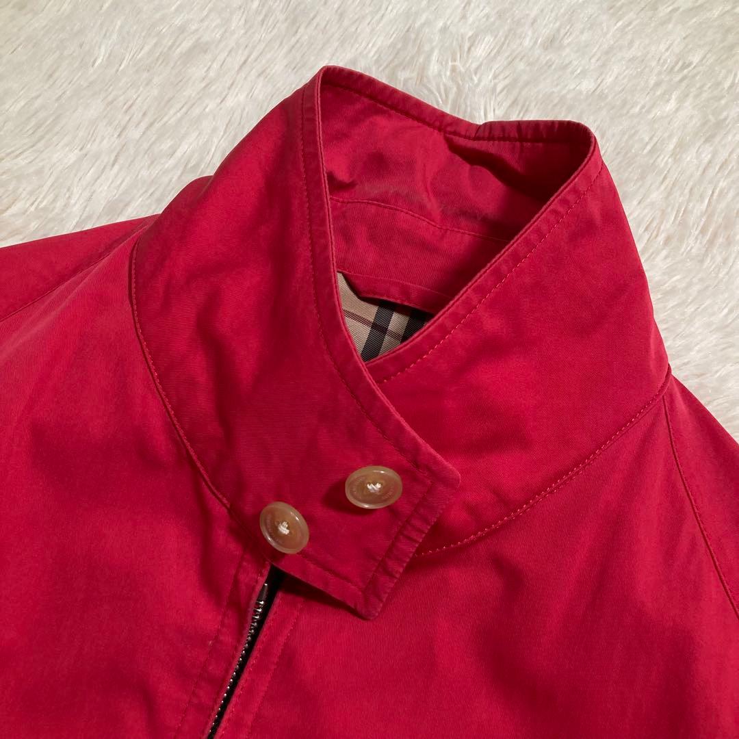 BURBERRY ハリントンジャケット ホースロゴ ノバチェック コットン