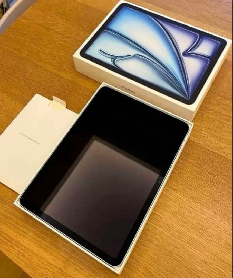 iPad Air M2 11インチ Wi-Fi ブル128GB｜美品・付属品完備