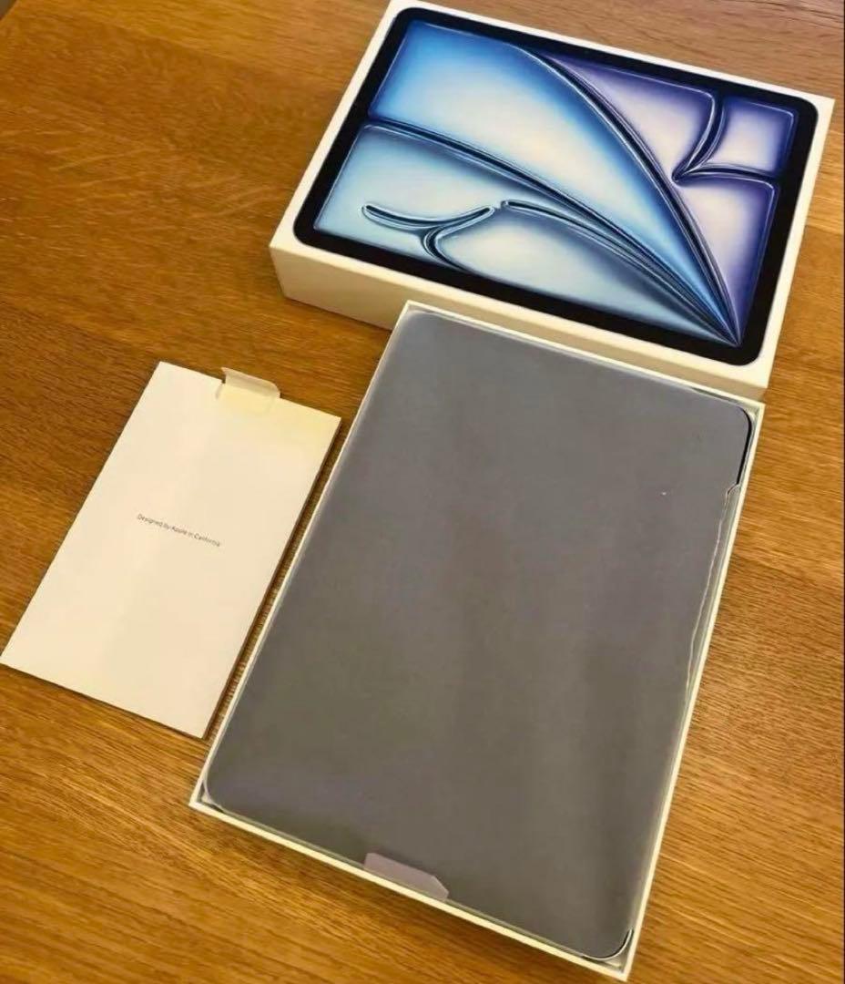 iPad Air M2 11インチ Wi-Fi ブル128GB｜美品・付属品完備