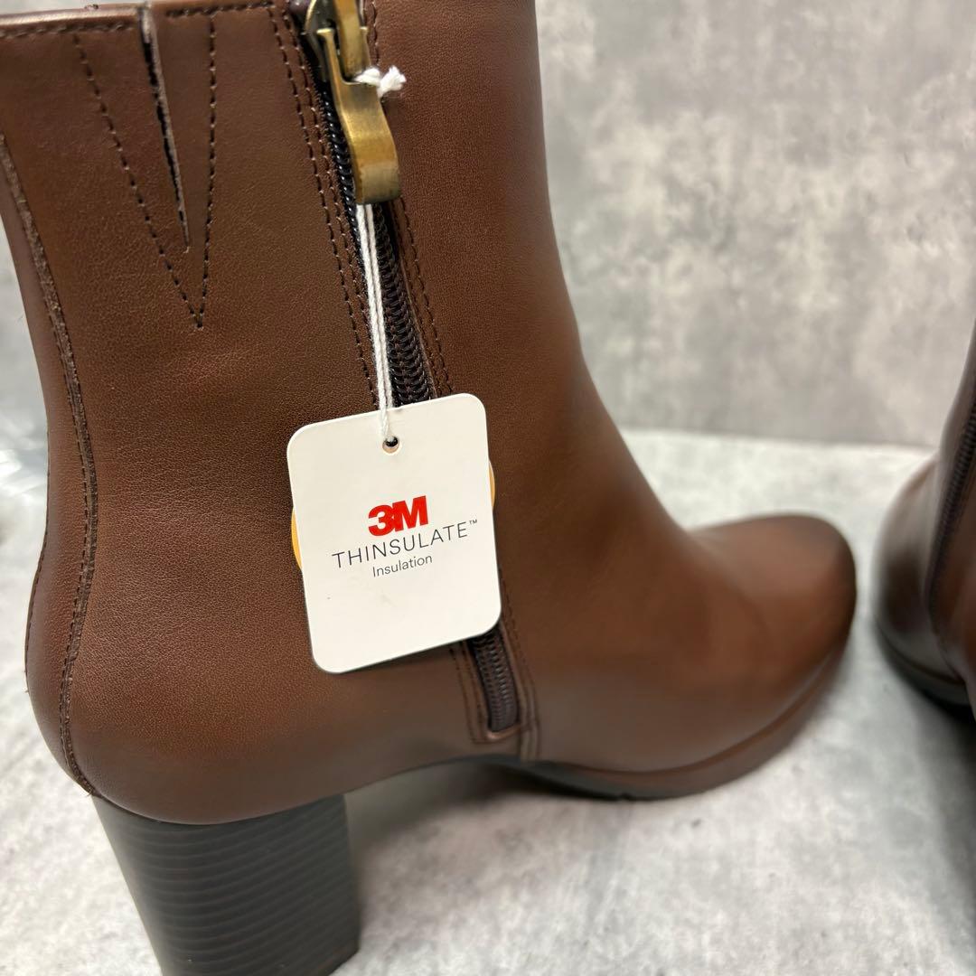 モードカオリ 本革防滑 断熱ストーム付きメッシュブーツ