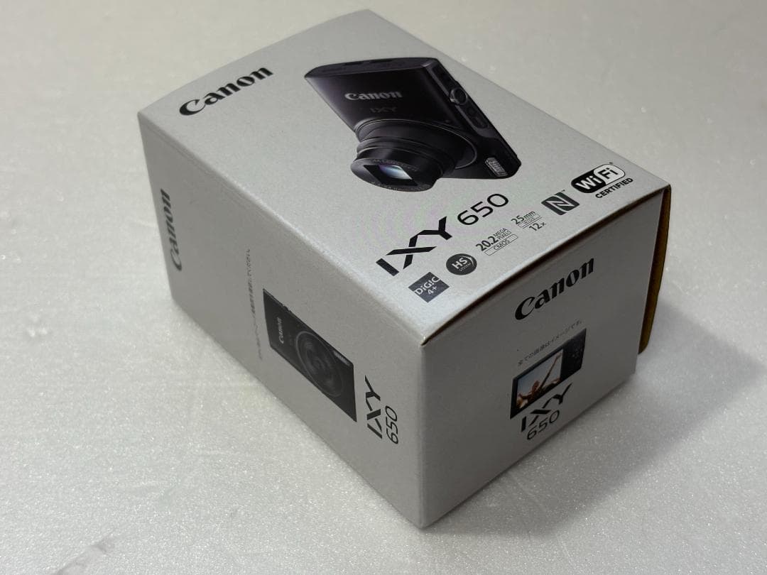 新品未開封　Canon IXY 650 コンパクトデジタルカメラ