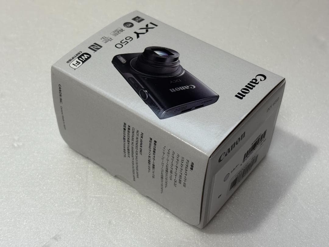 新品未開封　Canon IXY 650 コンパクトデジタルカメラ