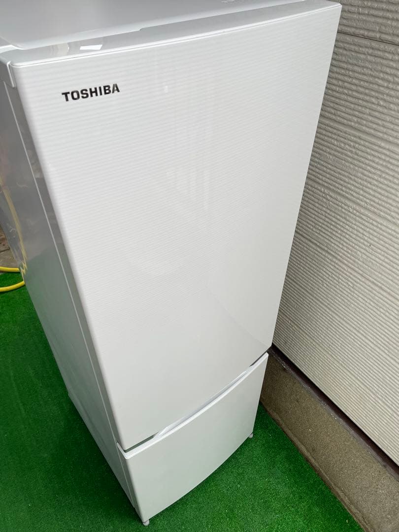 604分解洗浄済み✨ 東芝 おしゃれシェルホワイト 171L 大きめ2ドア冷蔵庫