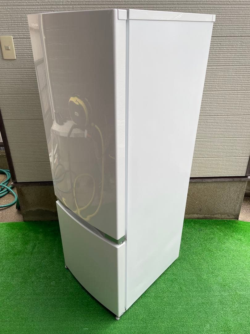 604分解洗浄済み✨ 東芝 おしゃれシェルホワイト 171L 大きめ2ドア冷蔵庫