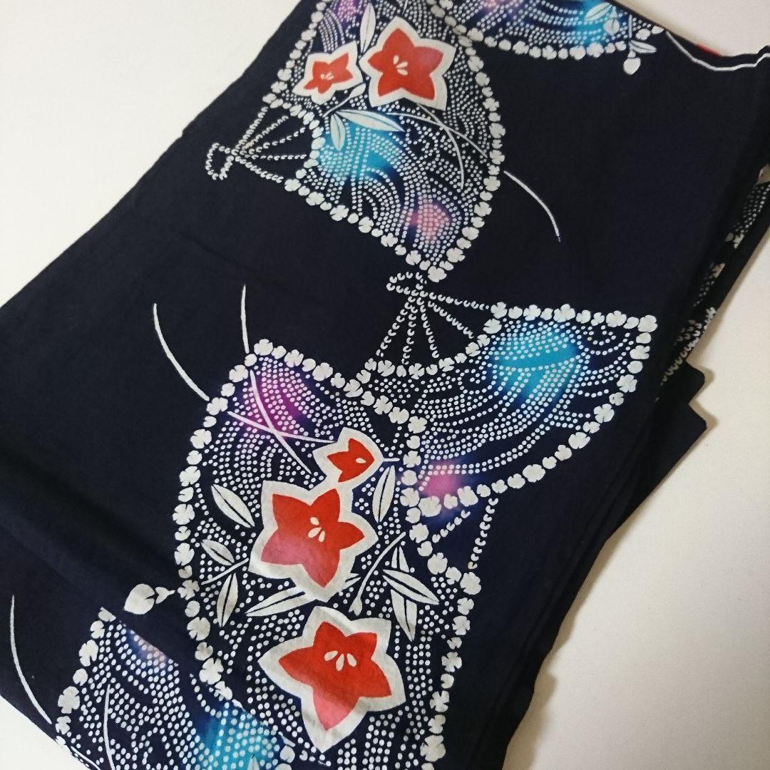 1538★浴衣 藍染 本染め 11枚セット おまとめ リメイク素材