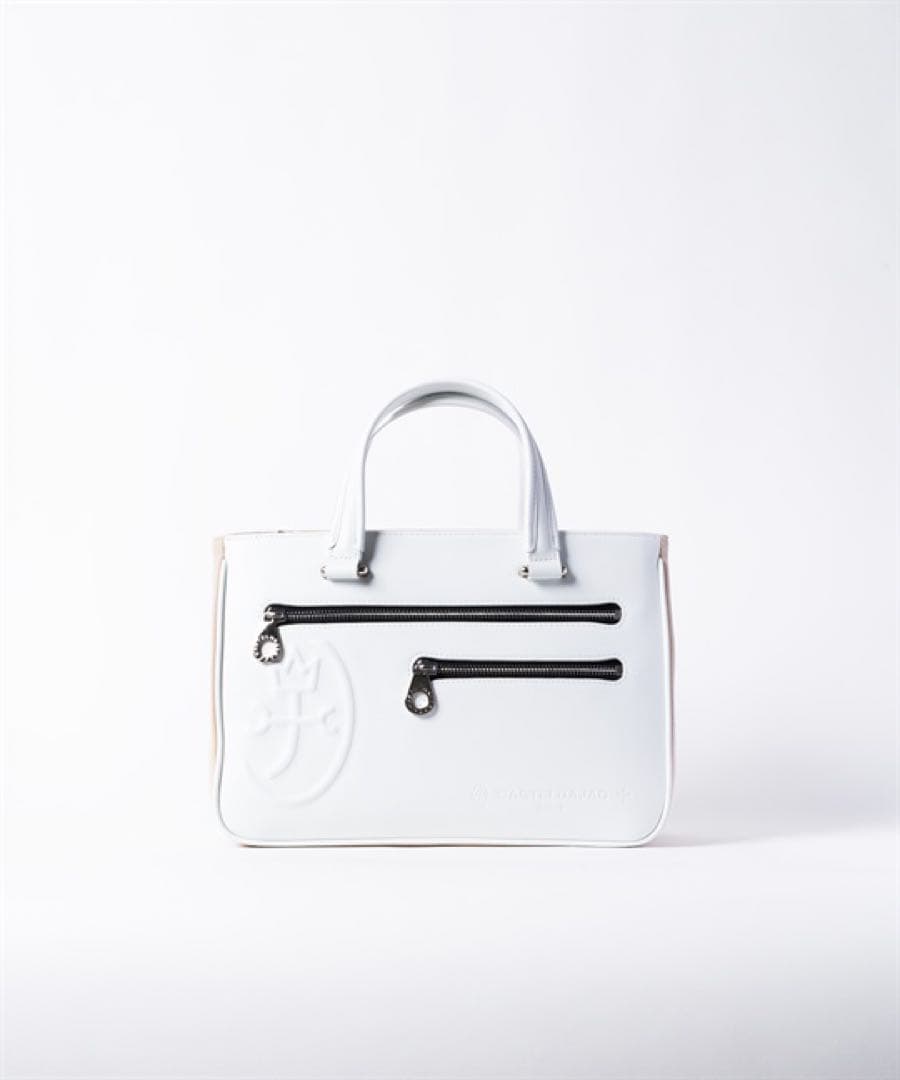 極美品 カステルバジャック トリエⅡ ドライビングトート 075502 ホワイト