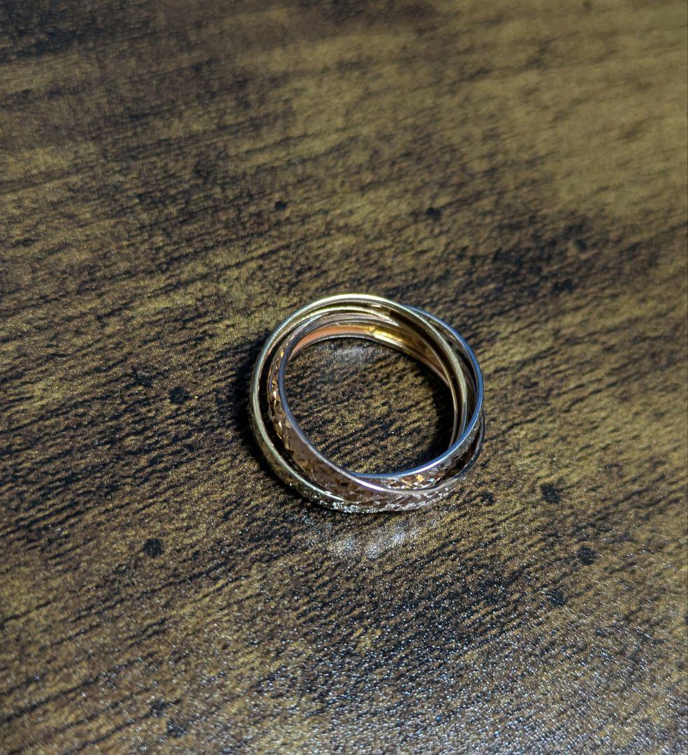 k14 10号　三連リング