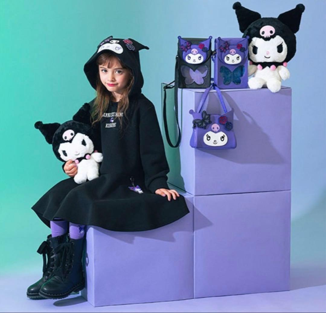 アナスイミニ　クロミちゃん　長袖ワンピース　完売　チャーム無し　130 美品