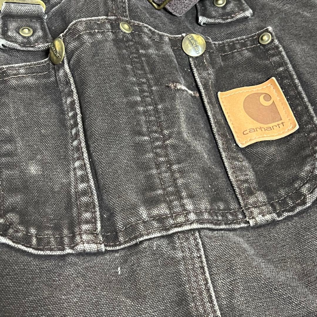 Carhartt（カーハート）ダック オーバーオール/ブラウン/US古着