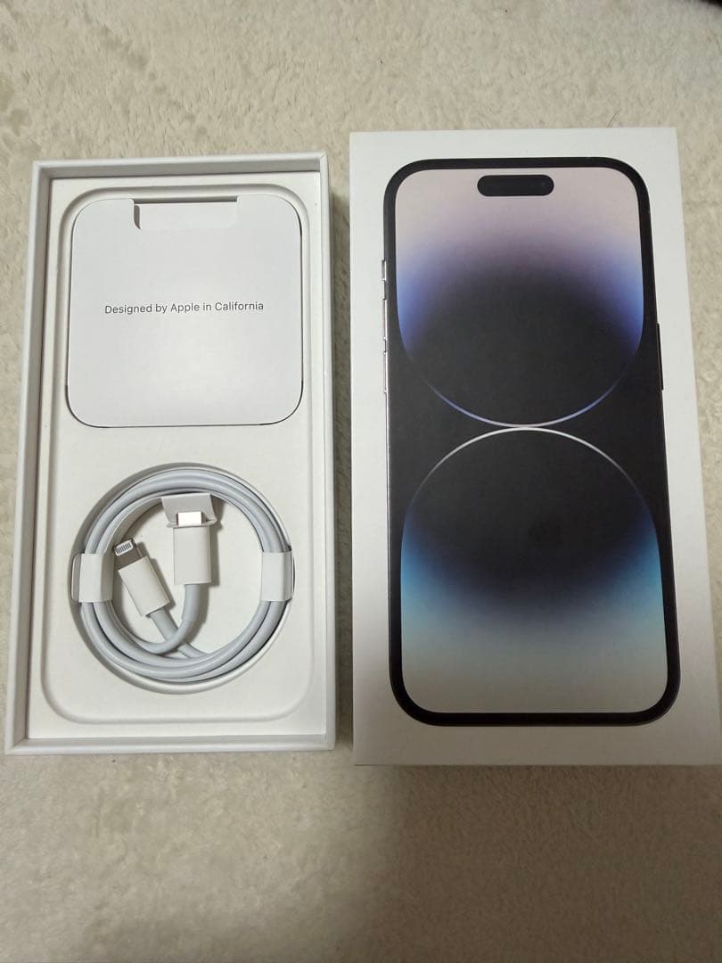 Apple iPhone 14 pro スペースブラック 128GB