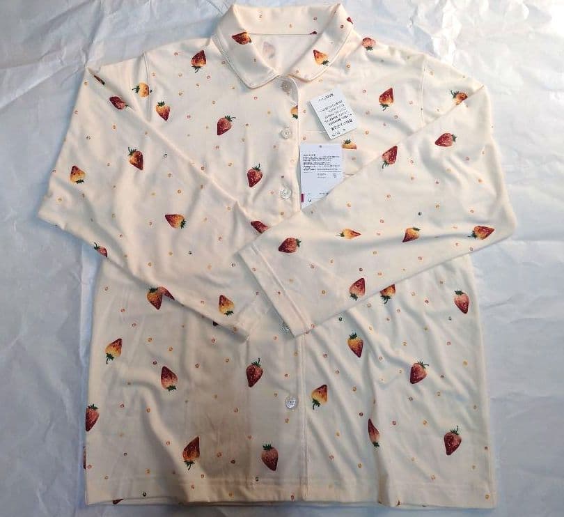 新品タグ付き 高級 ワコール 睡眠科学 パジャマ ルームウェア いちご M