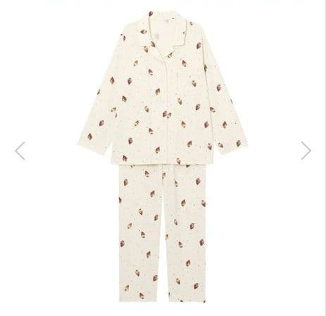 新品タグ付き 高級 ワコール 睡眠科学 パジャマ ルームウェア いちご M