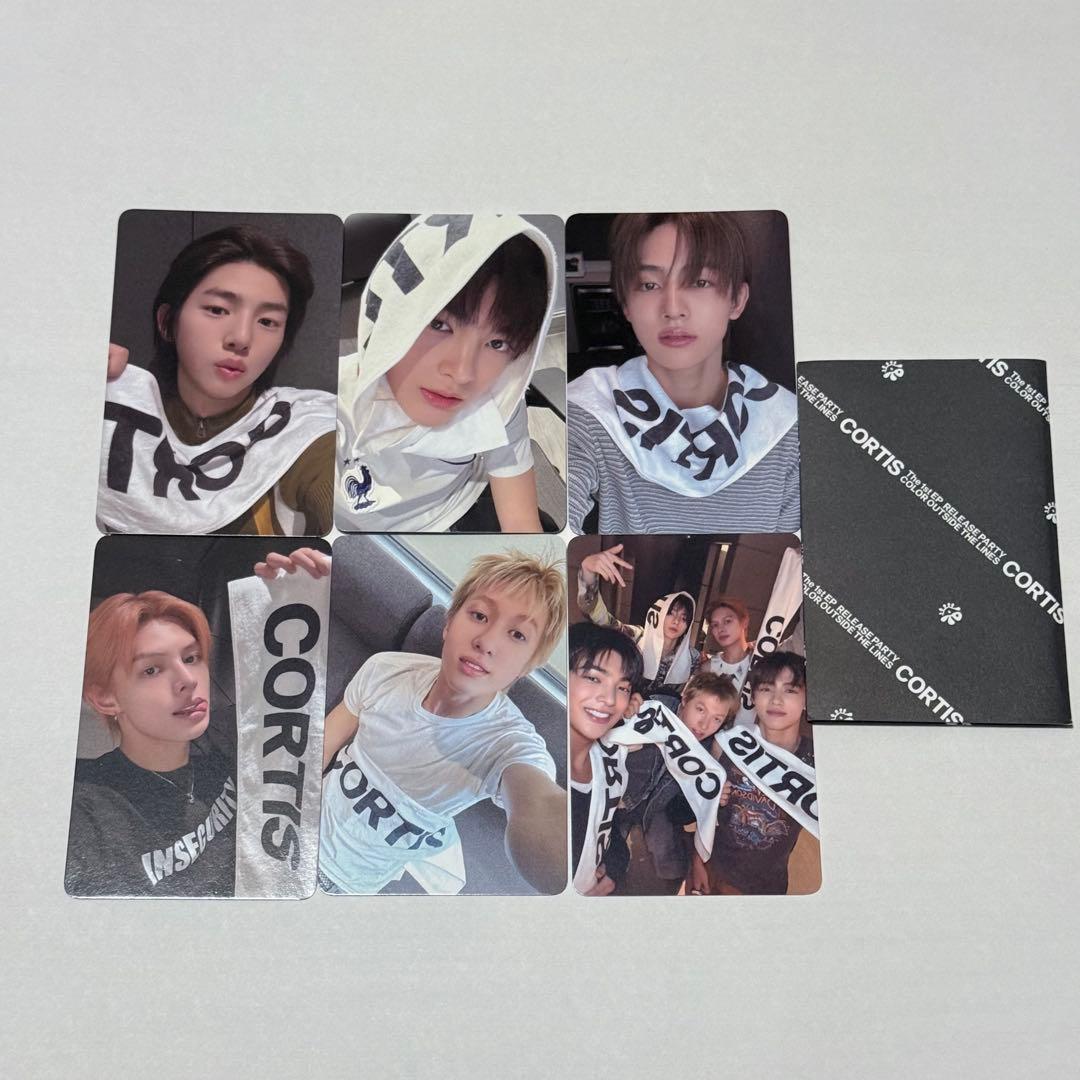 CORTIS ショーケース　入場者限定トレカ　6種