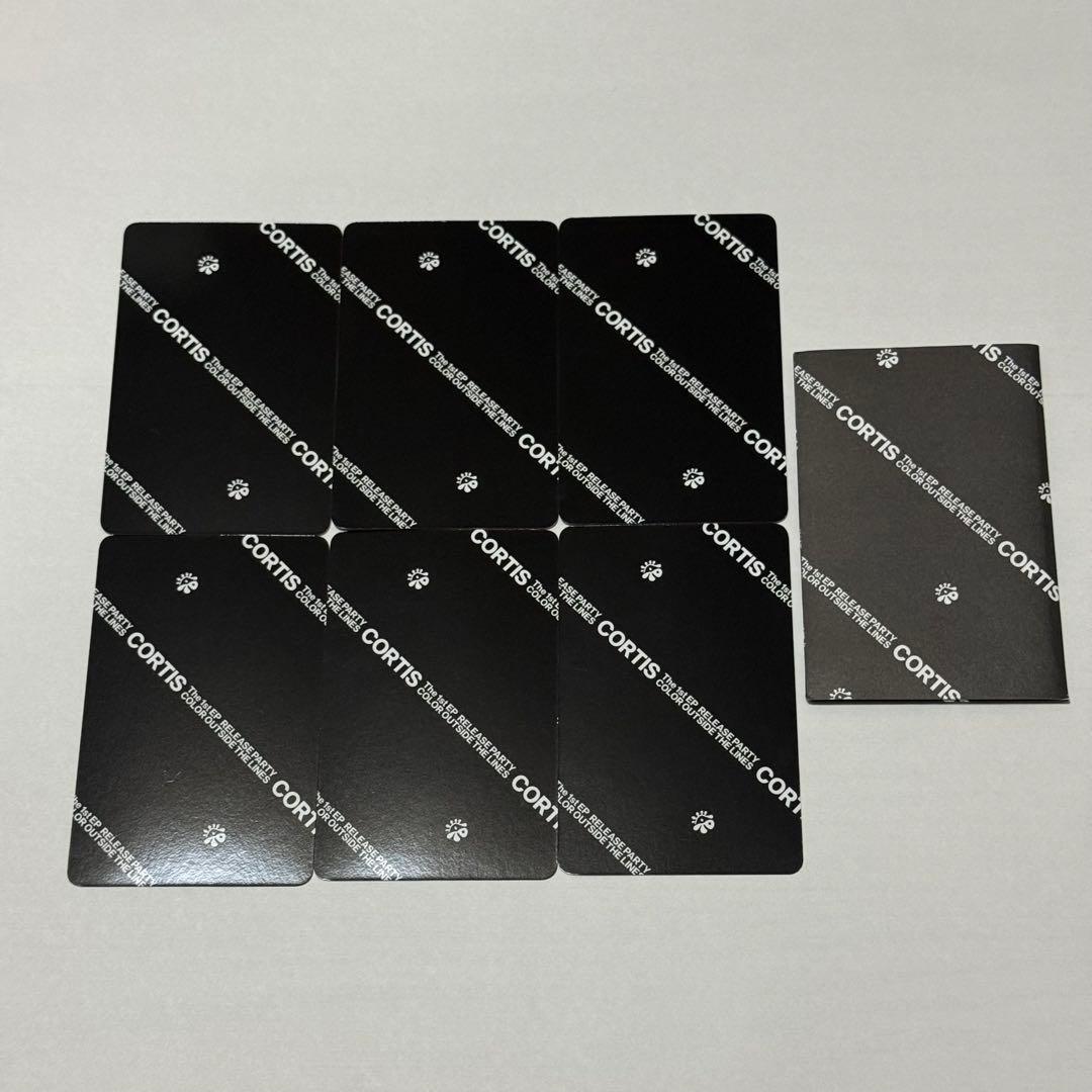 CORTIS ショーケース　入場者限定トレカ　6種