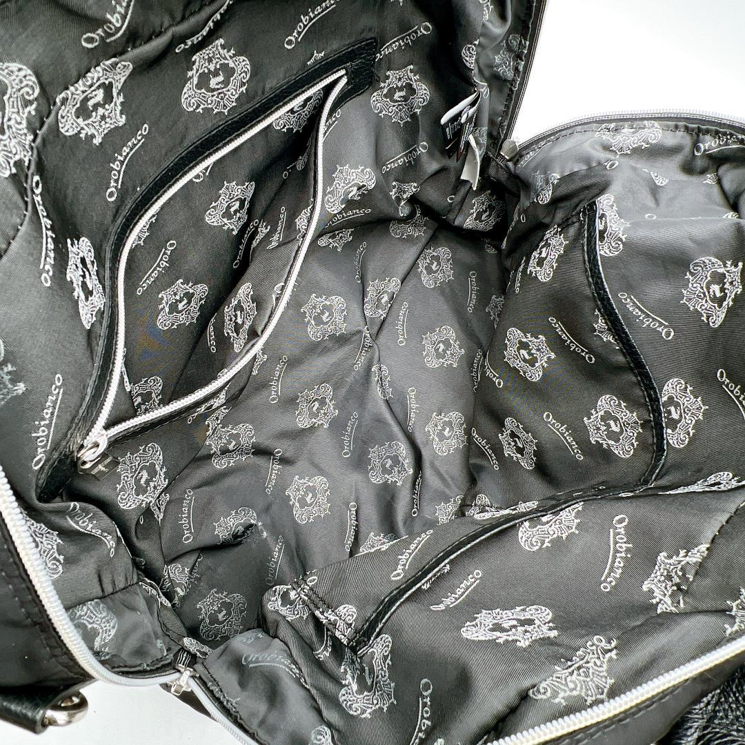 良品 Orobianco シボ革 LIMONTA ビジネスバッグ f624