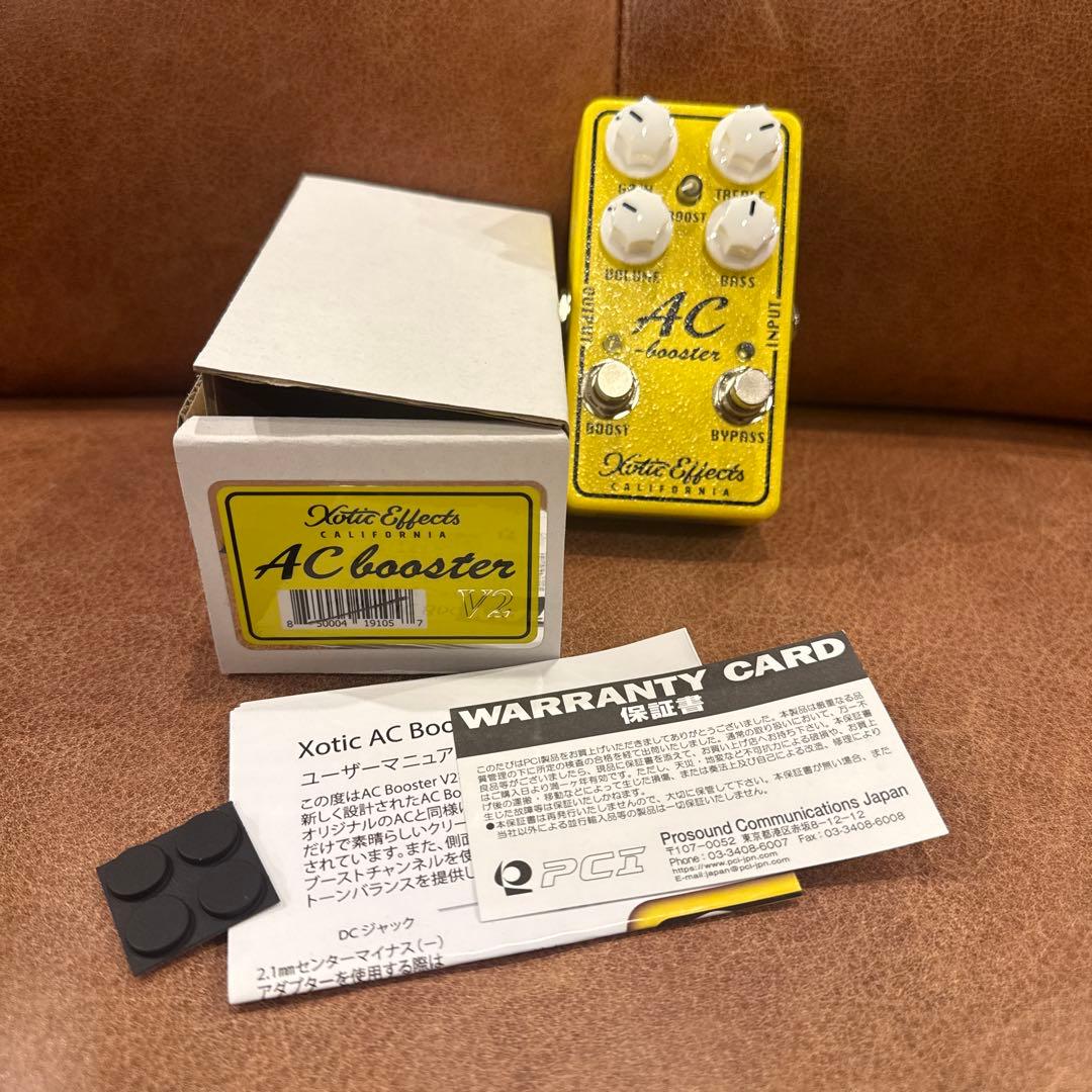 ギター Xotic AC Booster V2