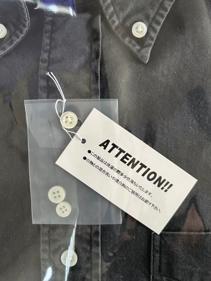 Surf&TailorMOAT サーフ&テーラー モート ブラックデニムシャツ