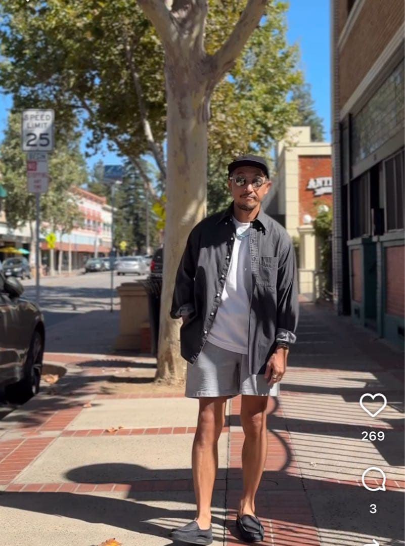 Surf&TailorMOAT サーフ&テーラー モート ブラックデニムシャツ