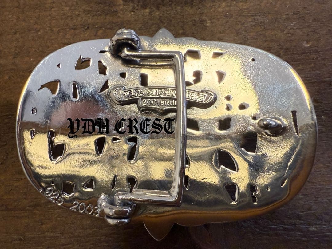 ★BBKRO　シルバーベルトバックル　こだわり派向け　刻印有り