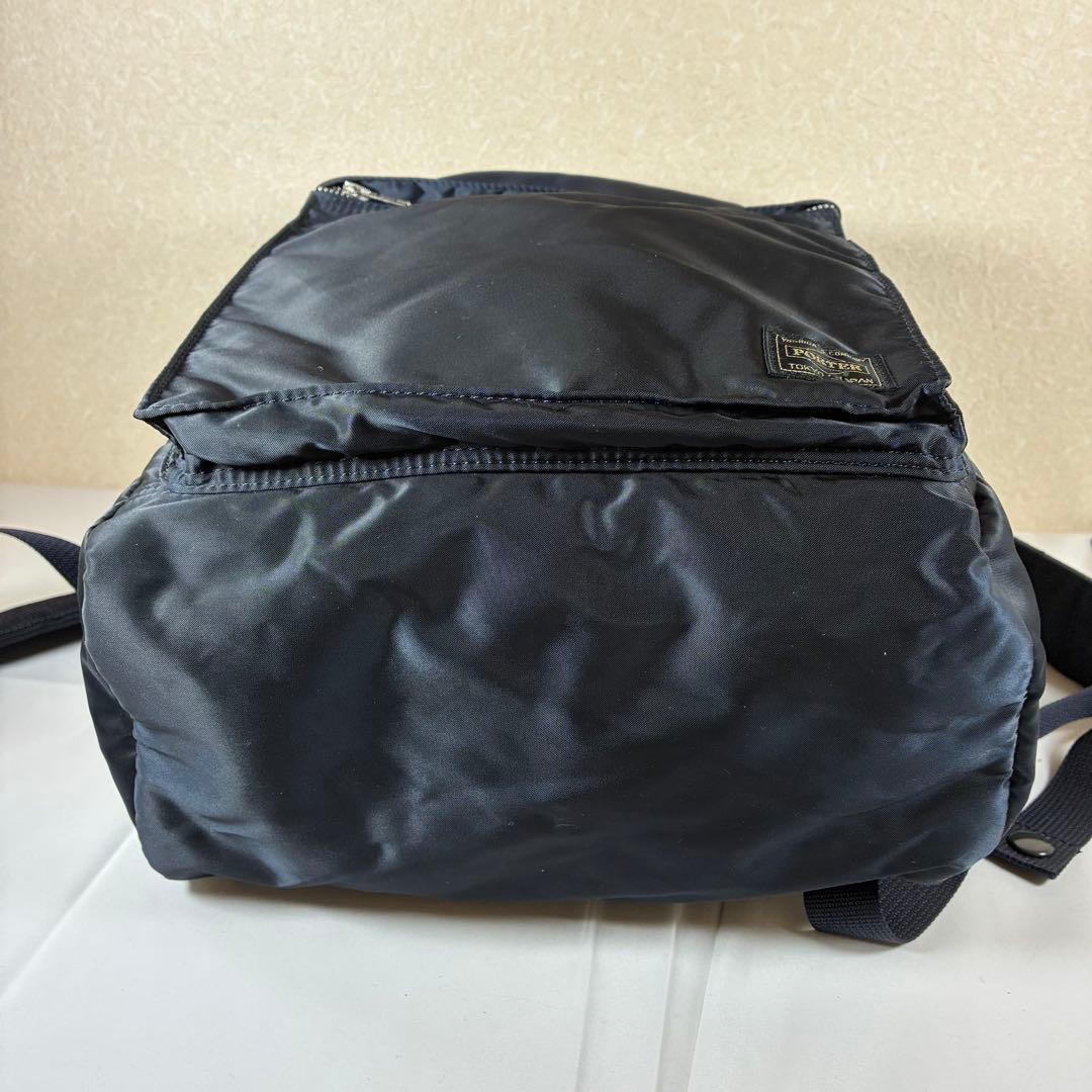 [極美品] HEADPORTER タンカー バックパック リュック レアネイビー