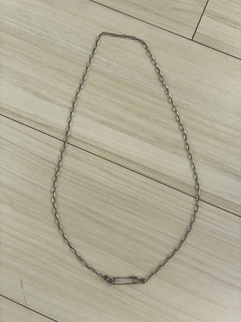 jam  made×ナンバーナイン 安全ピンネックレス