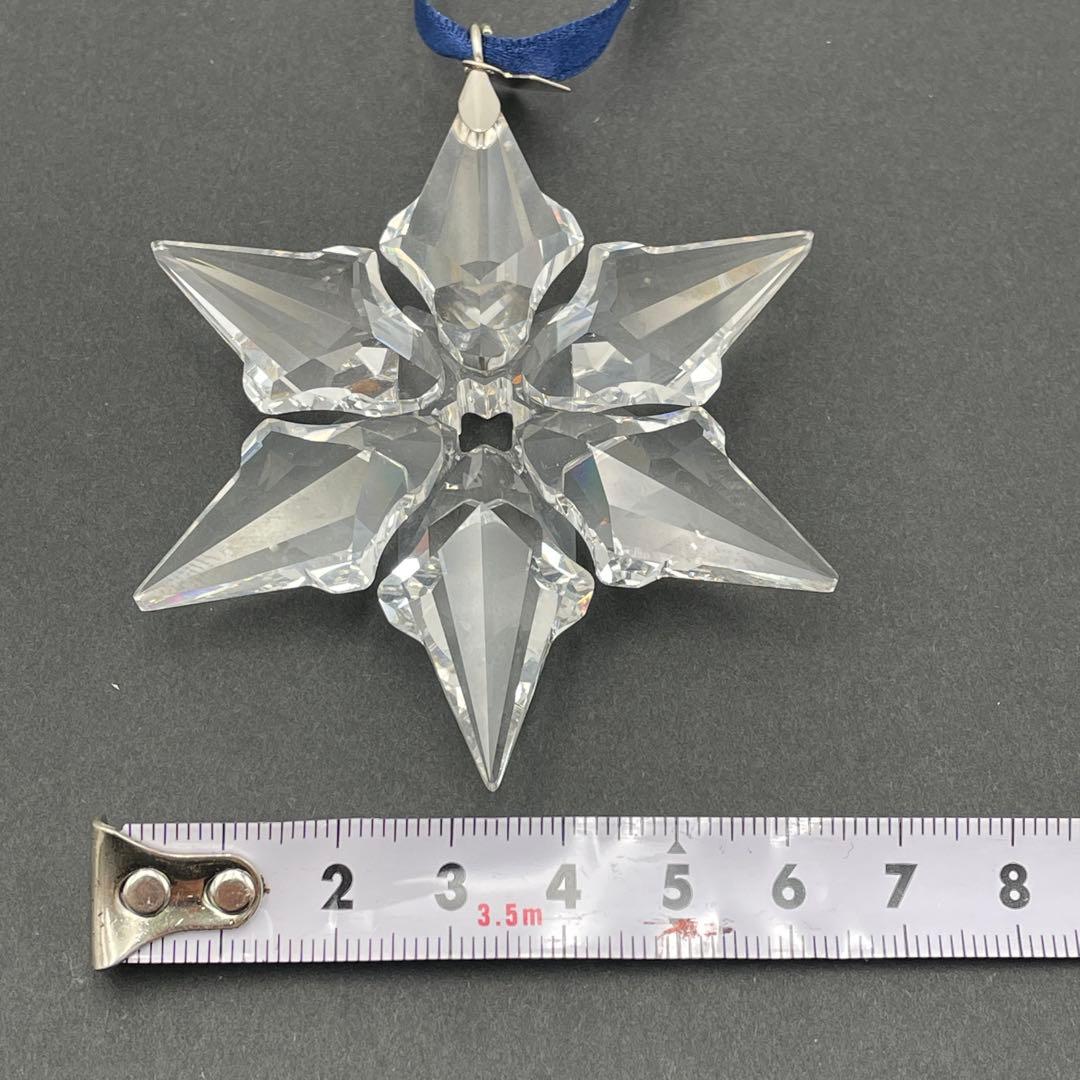 SWAROVSKI クリスマスオーナメント　2000年限定　雪の結晶 箱付