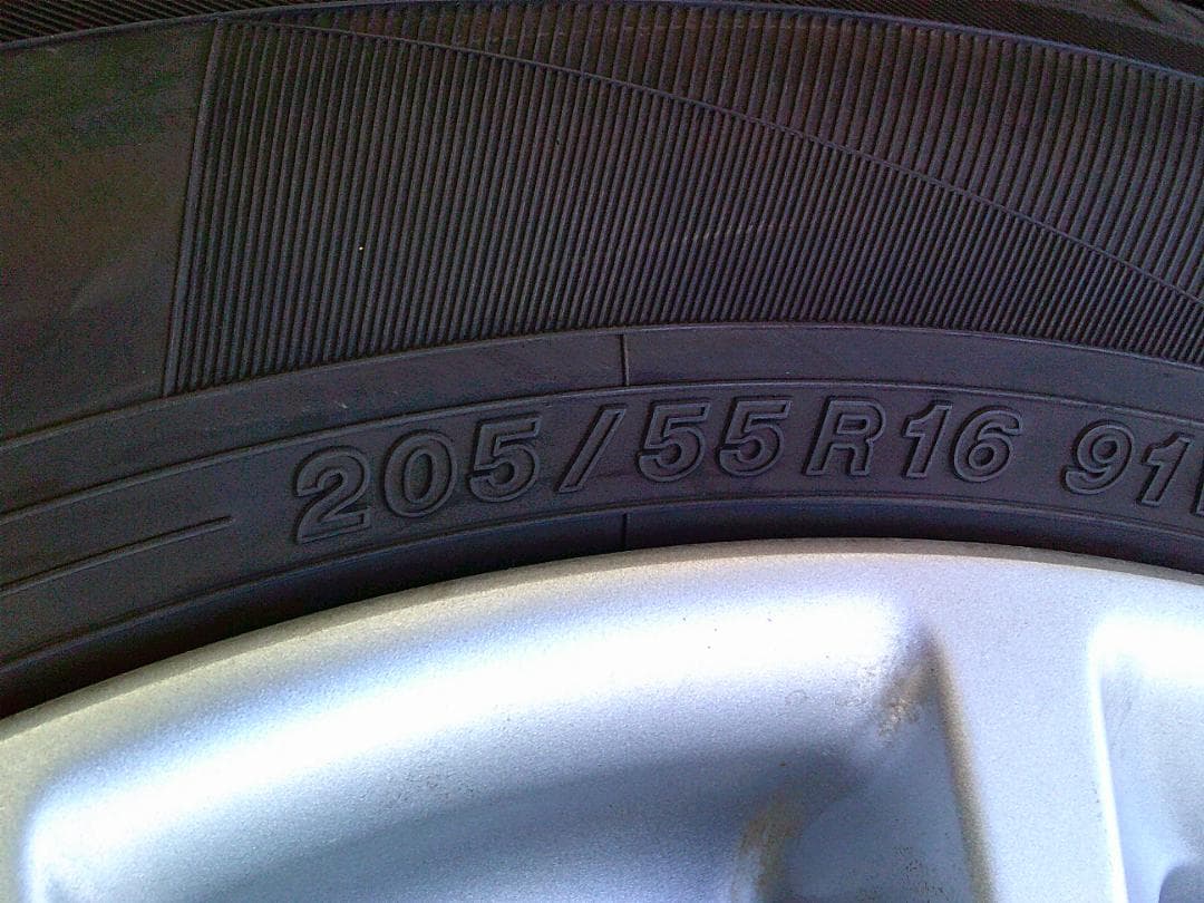 送料込☆中古セット☆ヨコハマ☆205/55R16☆スバル純正☆インプレッサ等