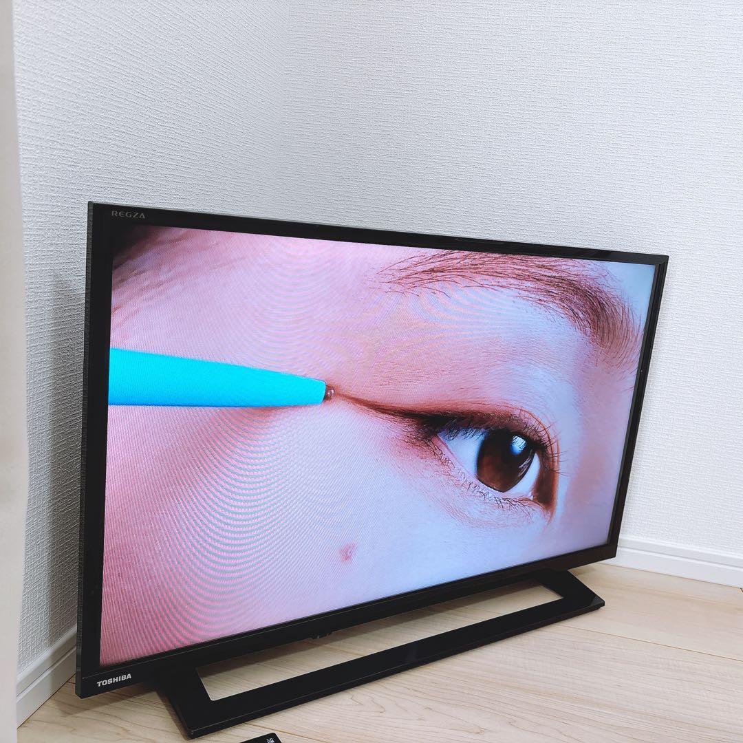 ★初期化済★TOSHIBA REGZA 32V型液晶テレビ アンテナケーブル付き