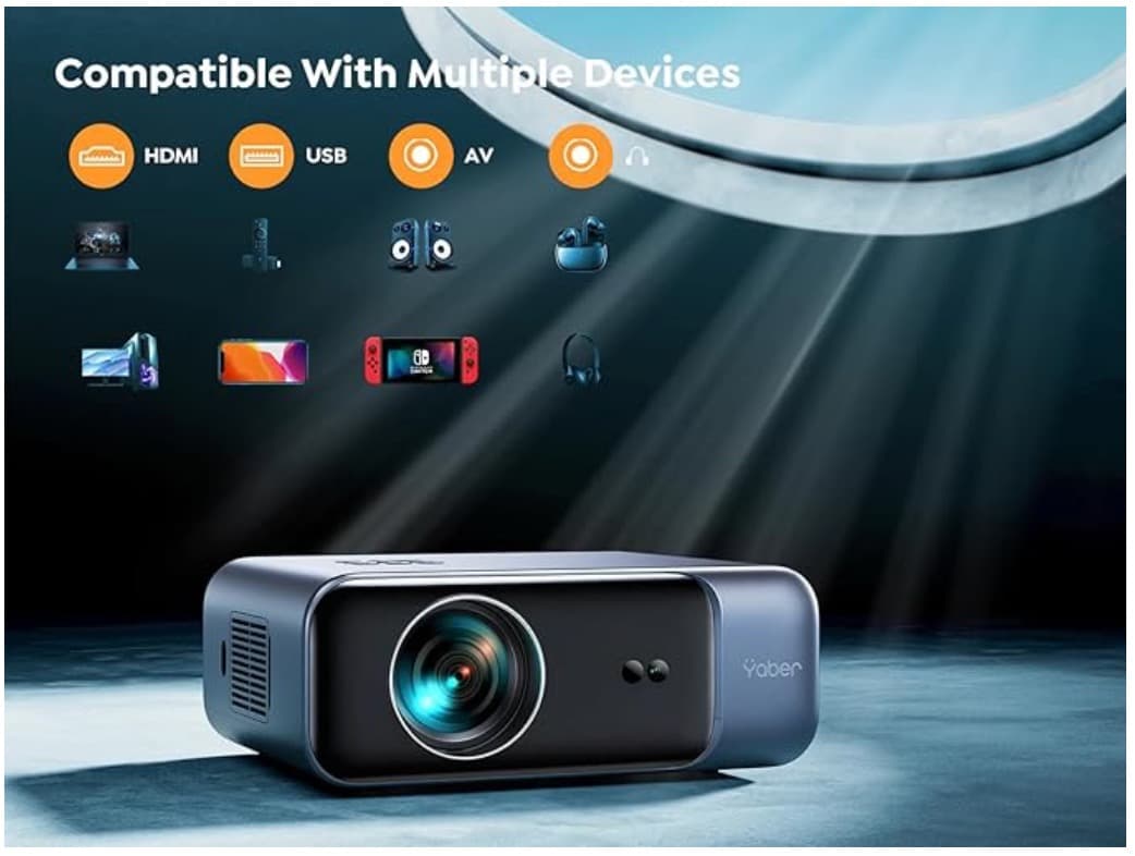 YABER PROV9 プロジェクター収納バッグ付属