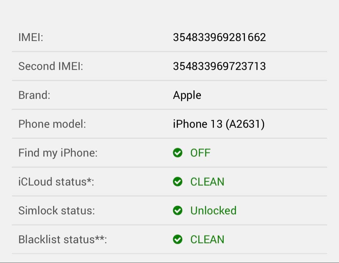 【部品取り】iPhone13 スターライト 128GB SIMフリー ジャンク