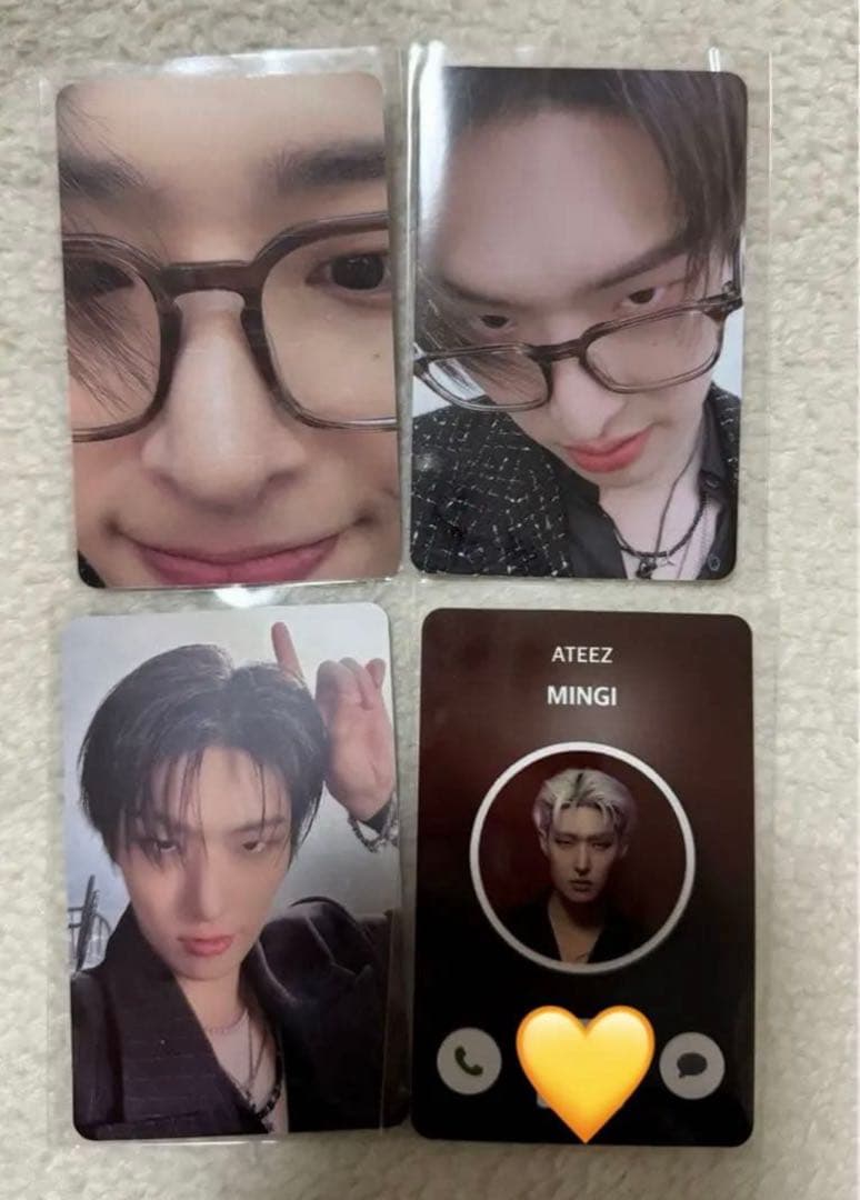 ATEEZ ミンギ GOLDEN HOUR: Part.2 特典トレカセット