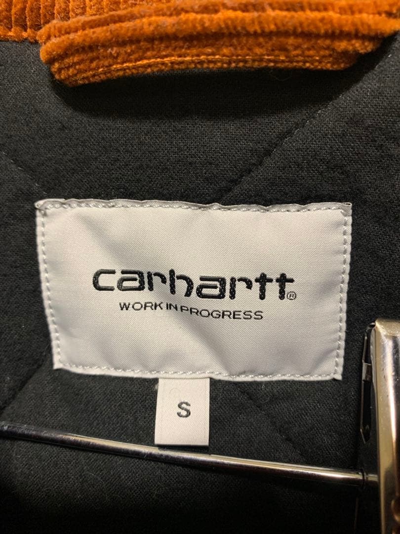 Carharttカーハート ミシガンコート 茶コーデュロイジャケットカバーオール