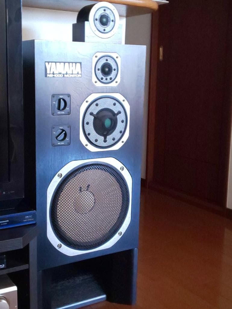 YAMAHA ベリリウムドーム型ツィーターJA0572（専用スタンド付）