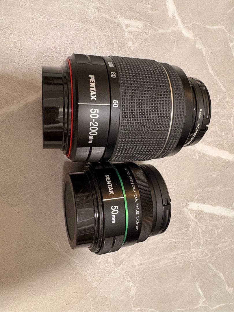 PENTAX K-50 レンズ3つ