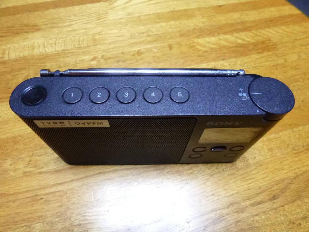 美品 ◆ SONY XDR-56TV ワンセグTV音声/FMワイド/AMラジオ