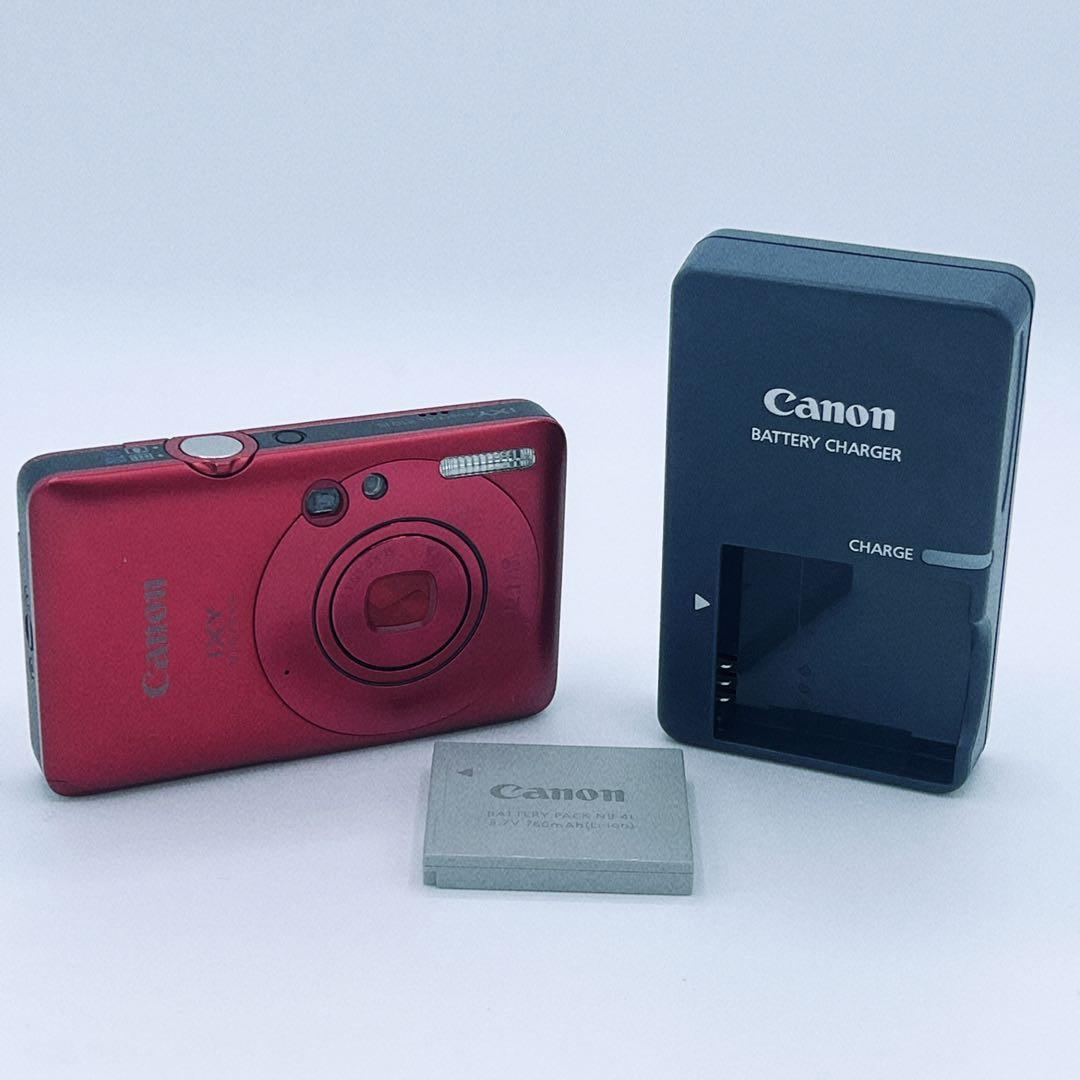 動作品　Canon PowerShot IXY 210 IS レッド
