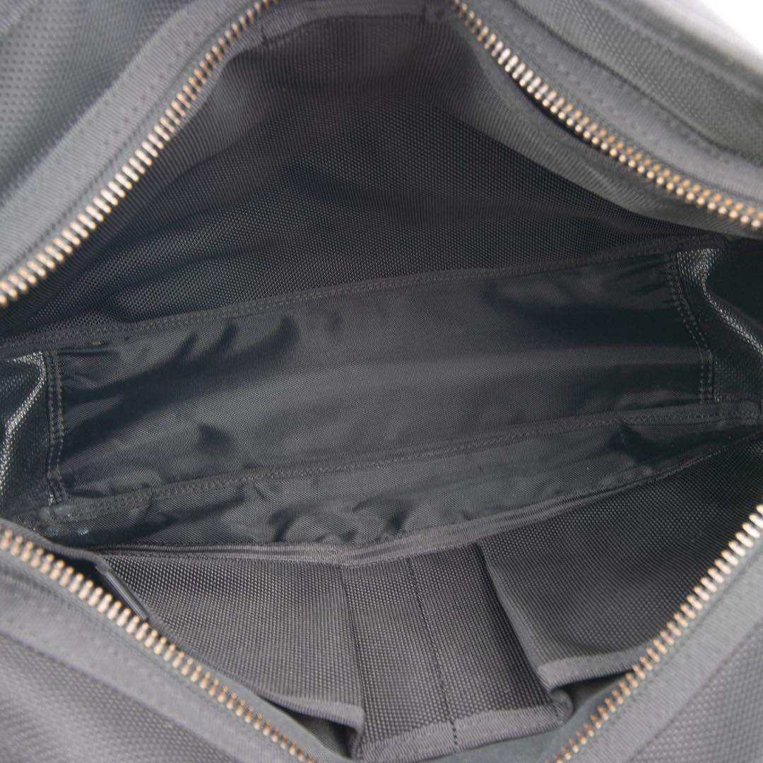 A058【ポーター／ヒート】トートバッグ　ビジネスバッグ　ナイロン　ブラック