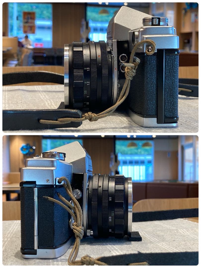 ★希少美品★minolta sr-7/緑のロッコールf1.8★完動品＊初期保証付