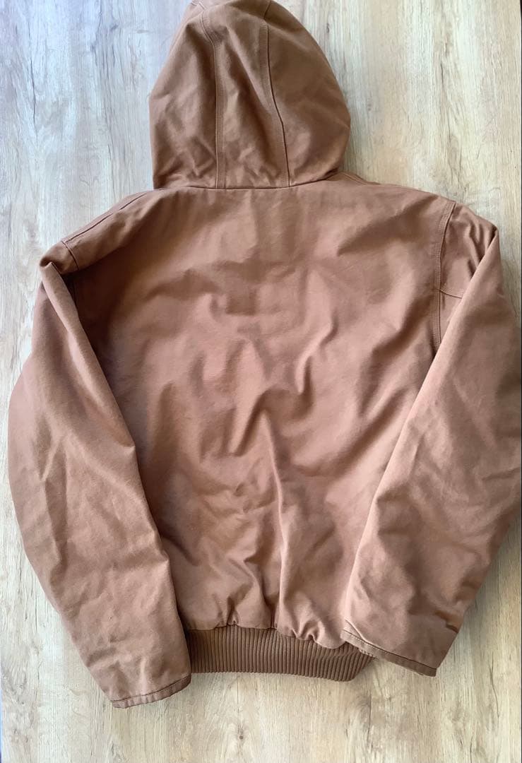 『まさ』Carhartt ルーズフィットブラウンジャケット L カーハート