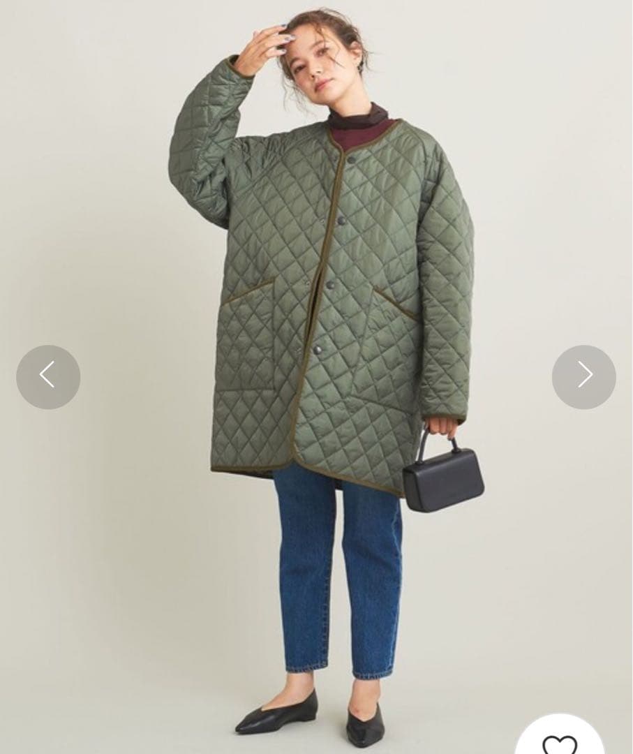 BEAUTY&YOUTH別注アイテム キルティング ジャケット