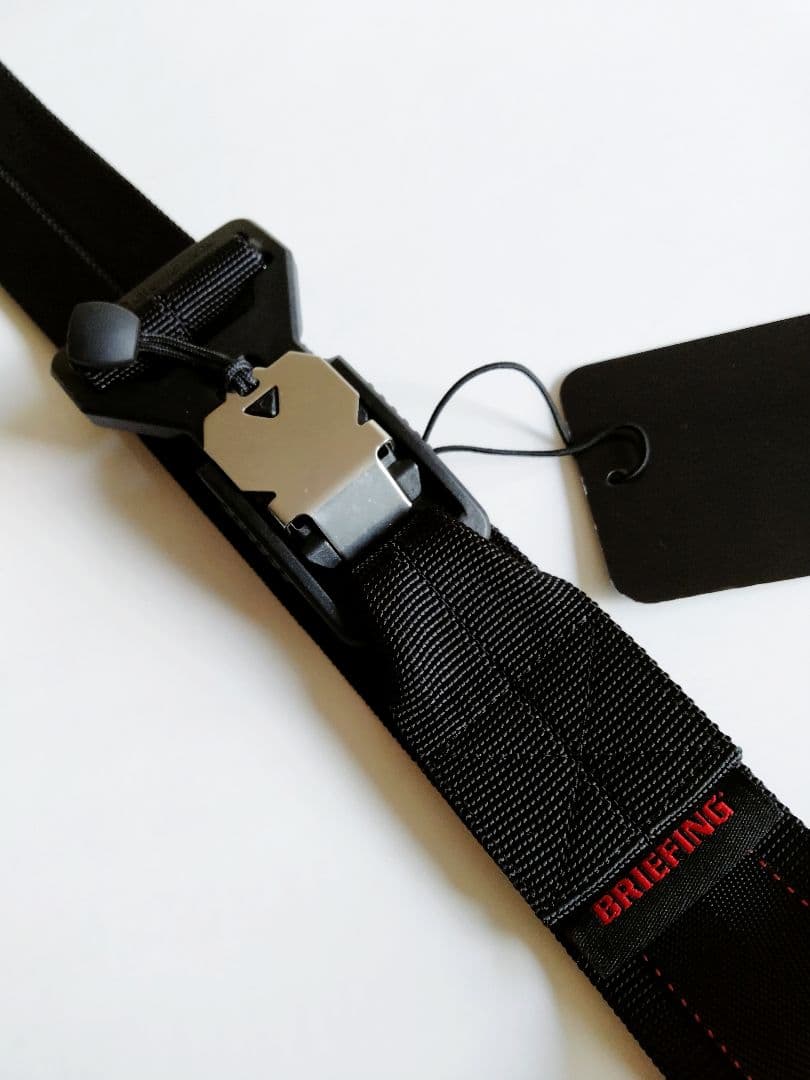 新品タグ付き 日本製 BRIEFING ナイロンベルト FIDLOCK 黒 L