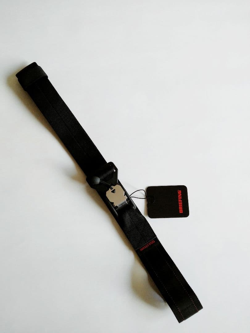 新品タグ付き 日本製 BRIEFING ナイロンベルト FIDLOCK 黒 L