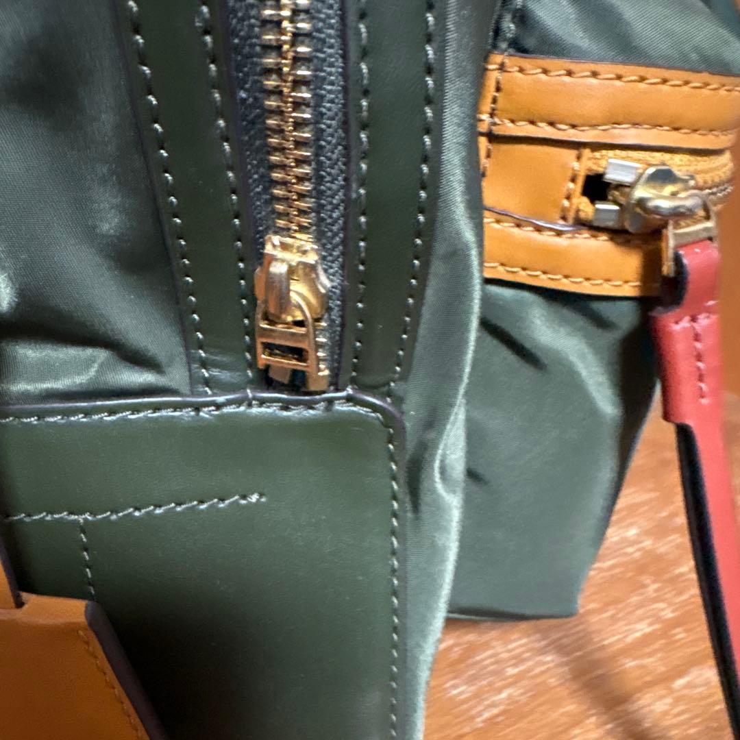 TORY BURCH グリーンリュック