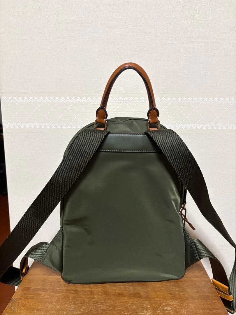 TORY BURCH グリーンリュック