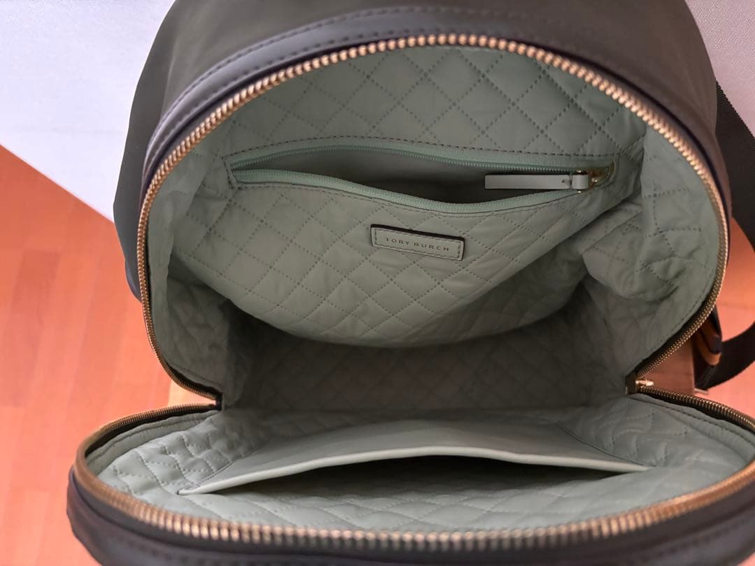 TORY BURCH グリーンリュック