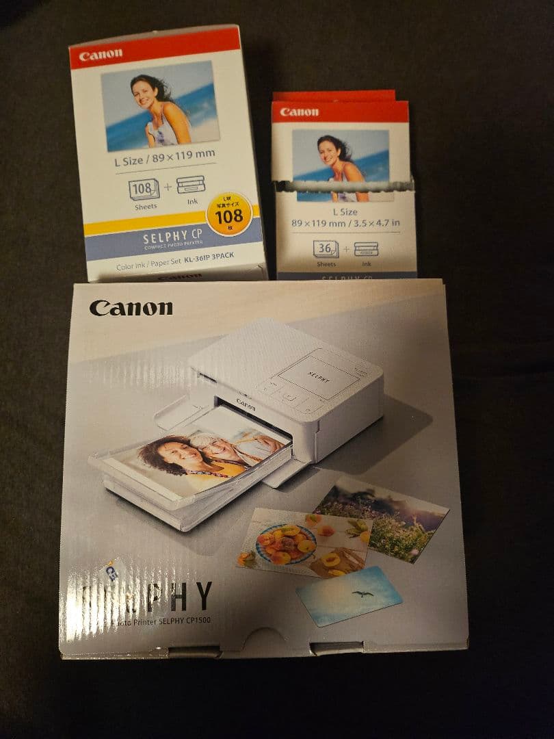 Canon SELPHY CP1500 コンパクトフォトプリンター