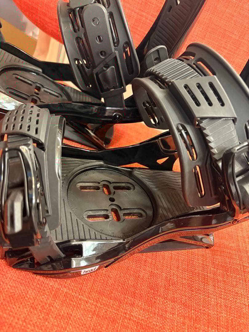 head スノーボードビンディング ブラック