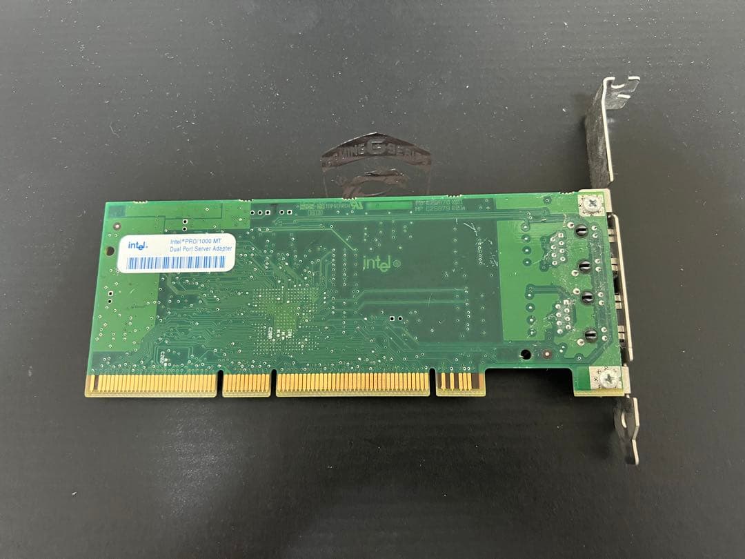 拡張カード intel PRO 1000 MT Dual Port Server