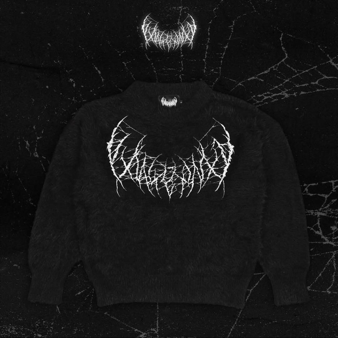 トップス Yxngbratz YB Logo Knit (Black)